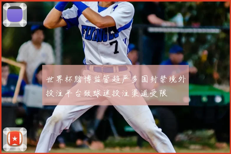 世界杯赌博监管趋严多国封禁境外投注平台致球迷投注渠道受限